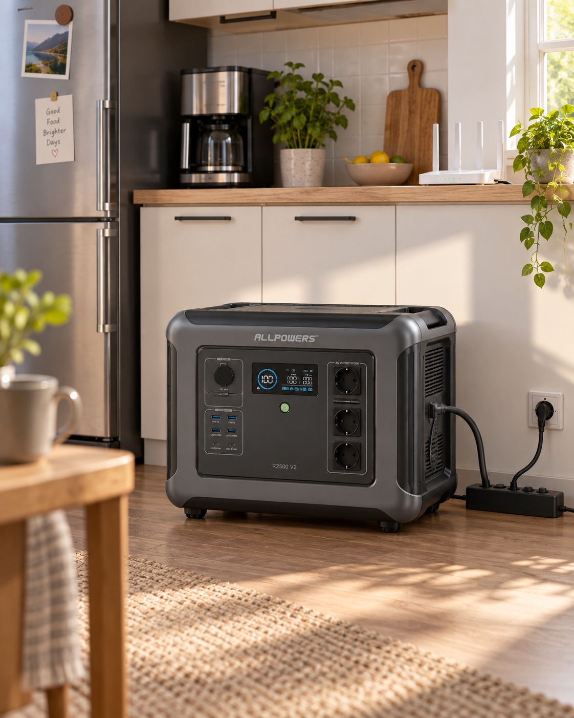 ALLPOWERS R2500 V2 EU в домашнем интерьере
