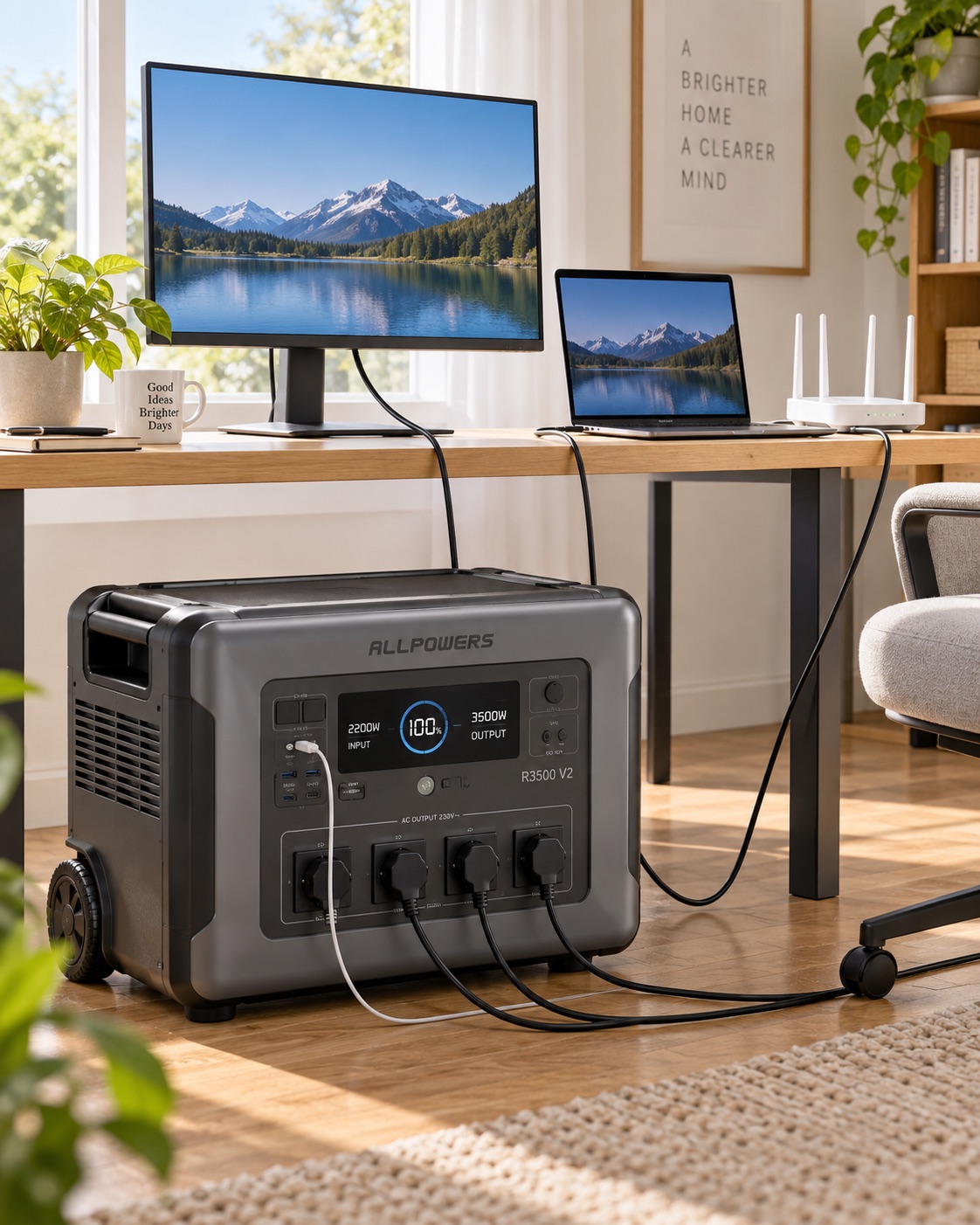 ALLPOWERS R3500 V2 — на рабочем месте