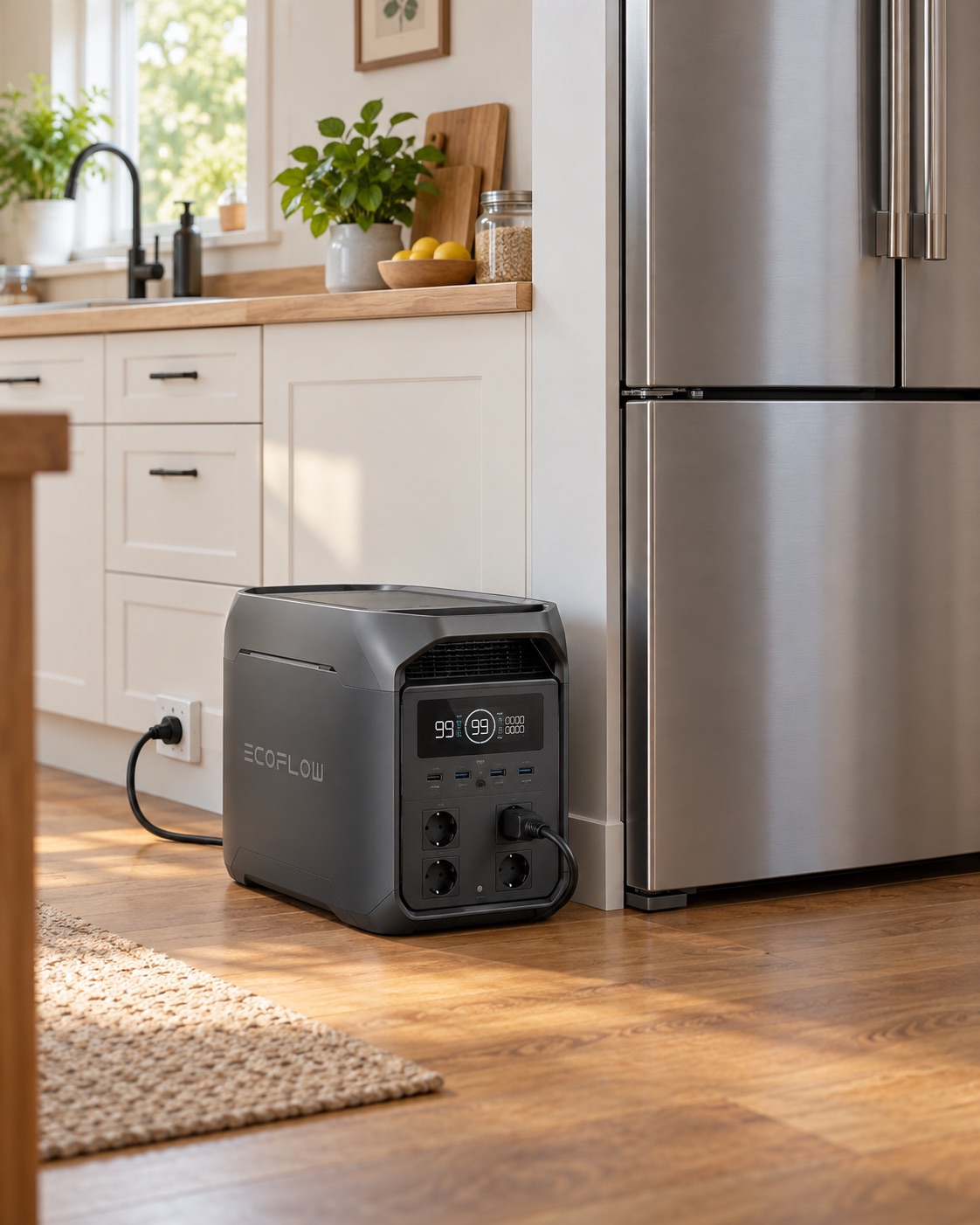 EcoFlow DELTA 3 Max Plus EU в домашнем интерьере