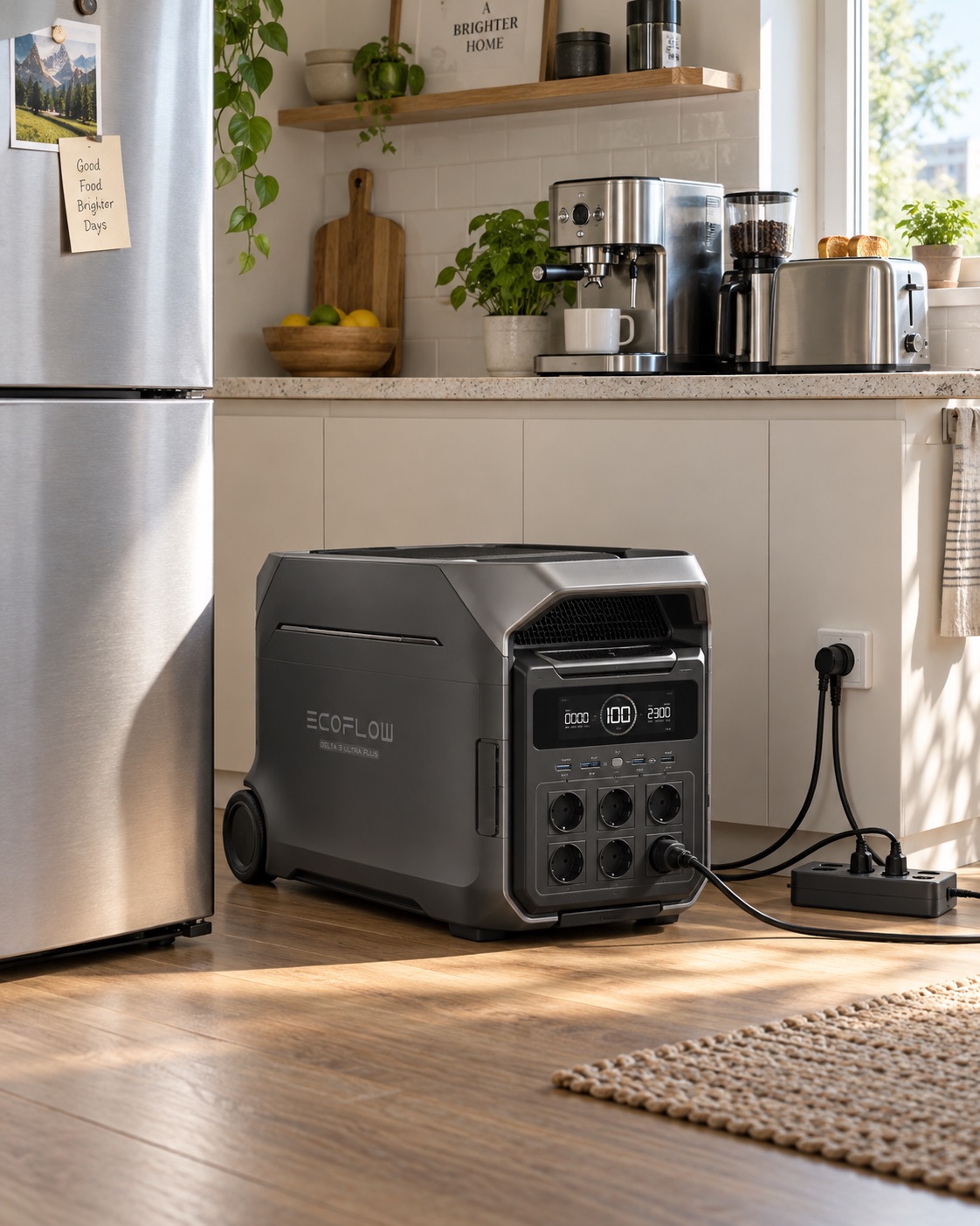 EcoFlow DELTA 3 Ultra Plus EU в домашнем интерьере